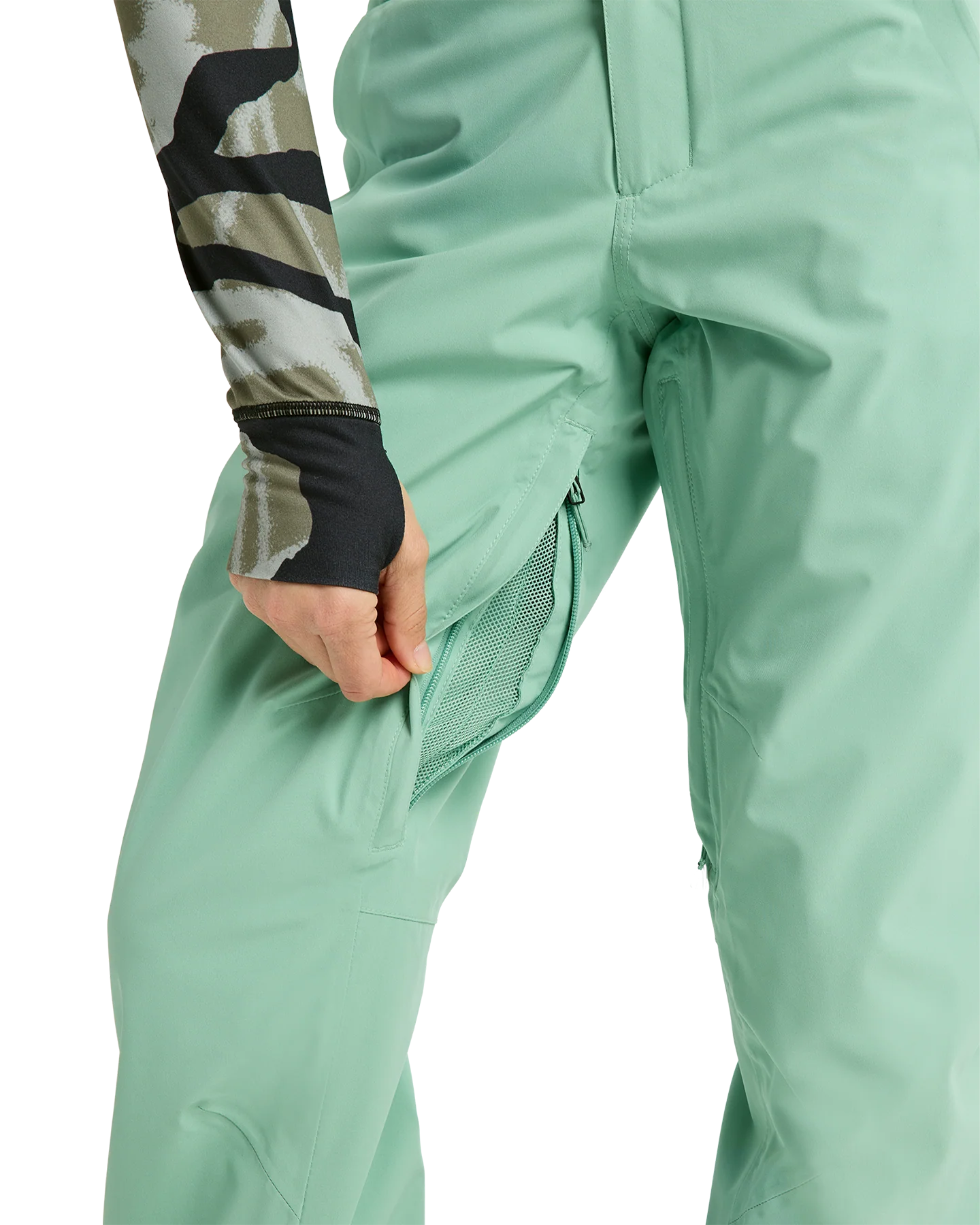 Burton Women's Reserve 2L Stretch Snow Pants - Soft Sage - Image 7