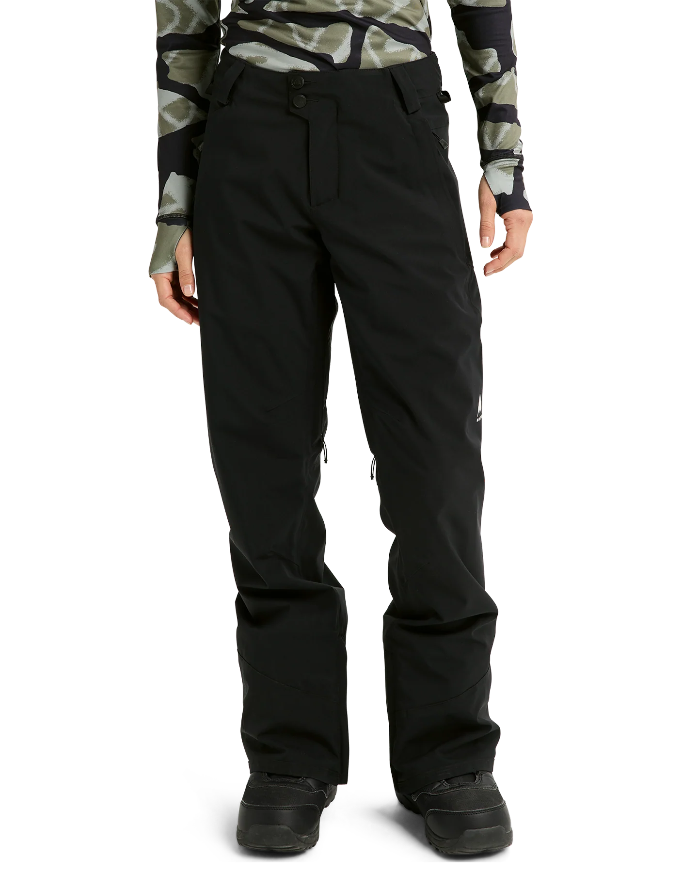 Burton Women's Reserve 2L Stretch Snow Pants - True Black - Image 3