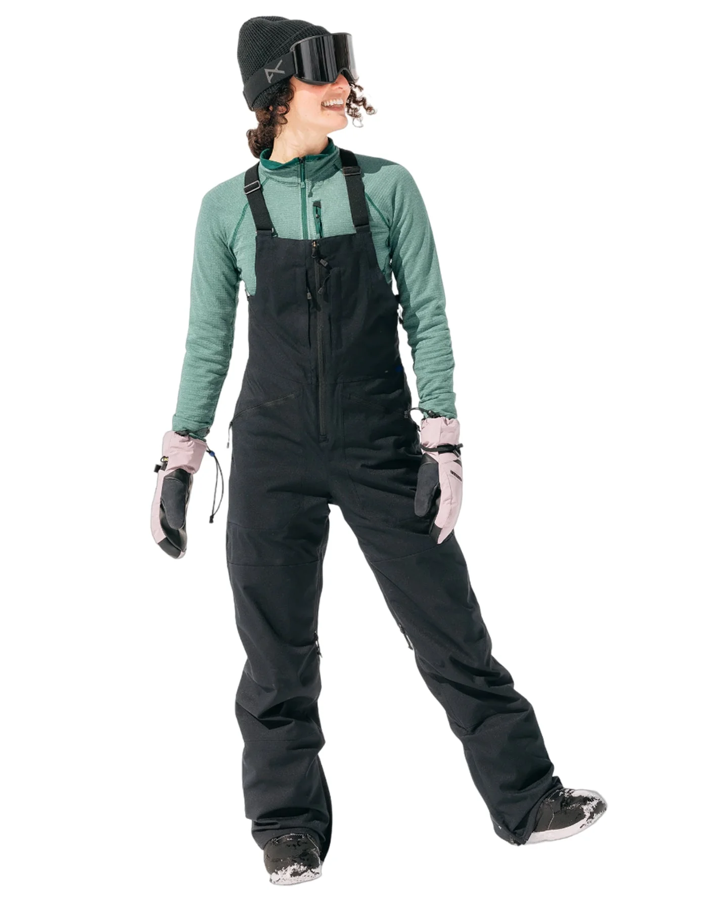 Burton Women's Reserve Stretch 2L Bib Snow Pants - True Black - Image 3