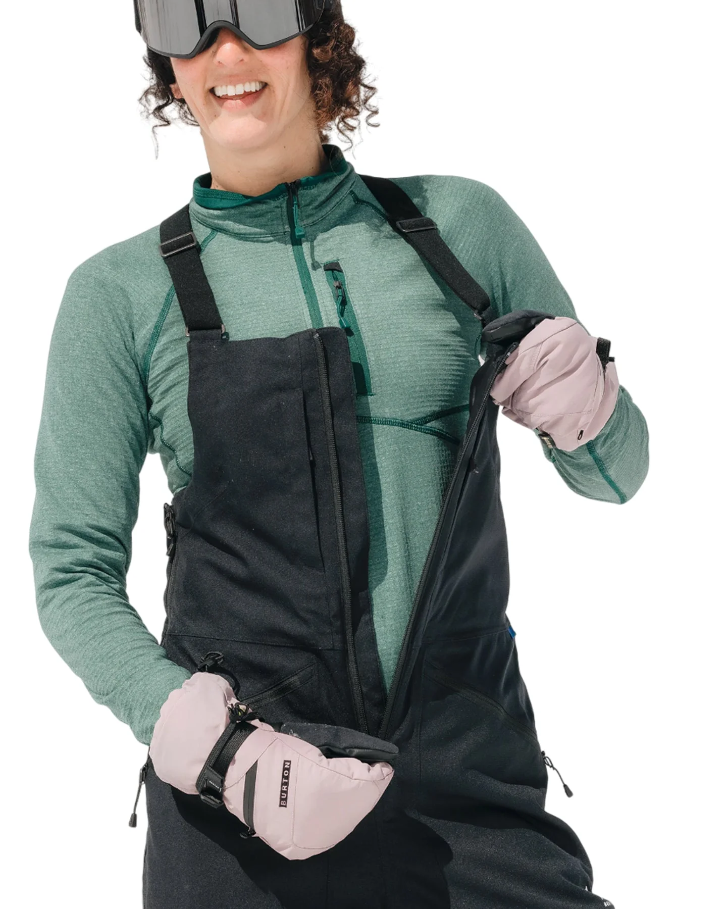 Burton Women's Reserve Stretch 2L Bib Snow Pants - True Black - Image 5