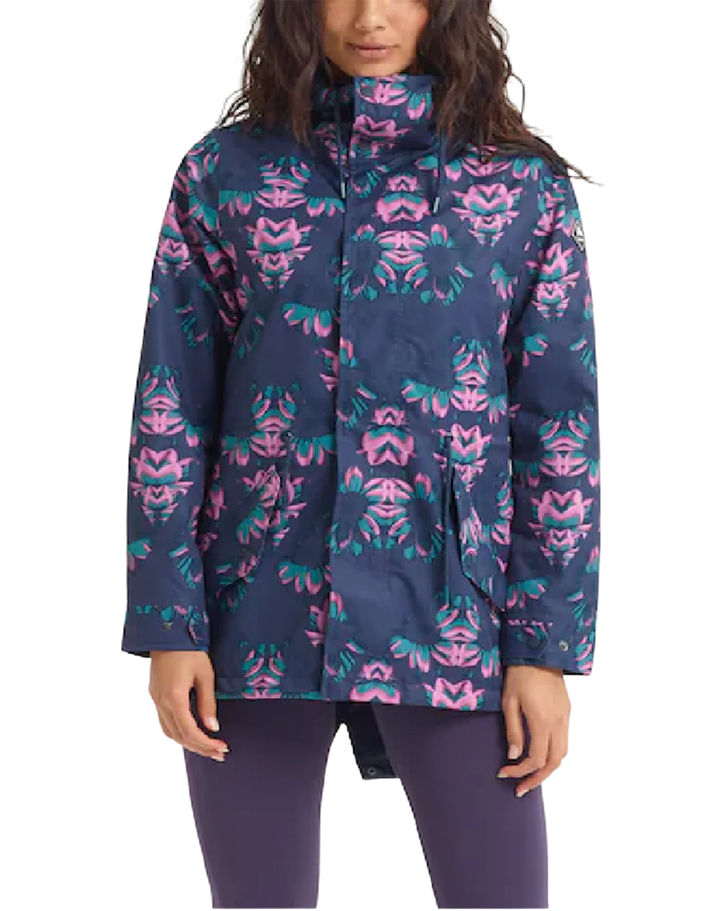 Burton Women's Sadie Rain Jacket - Dress Blue Stylus (M) - Image 2