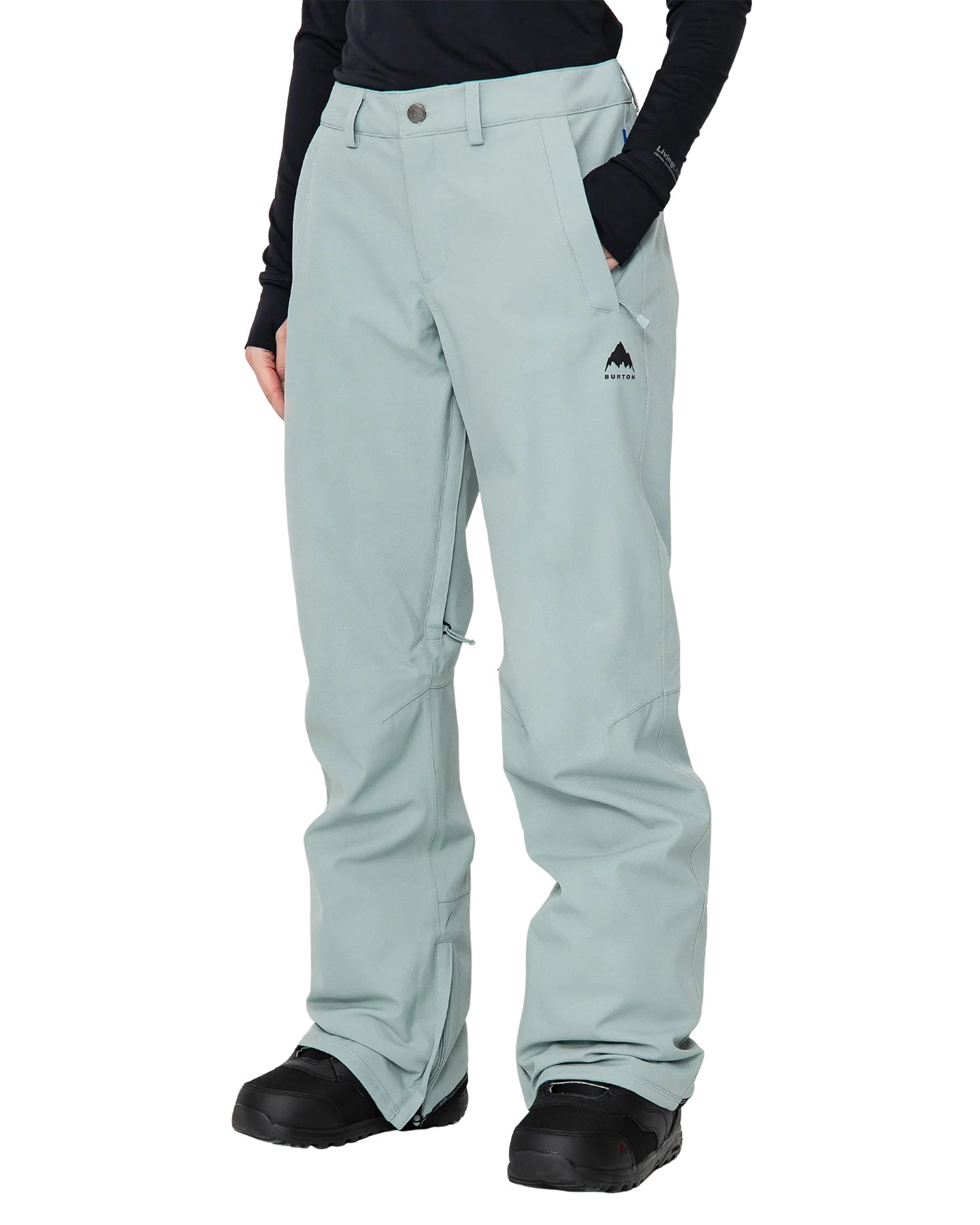 Burton Women's Society 2L Snow Pants - Petrol Green - Image 3