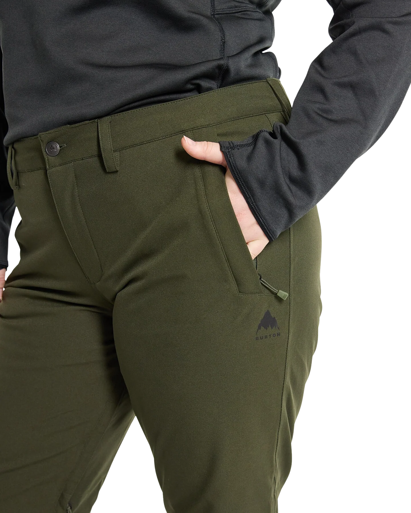Burton Women's Society Snow Pants - Forest Night - Image 5
