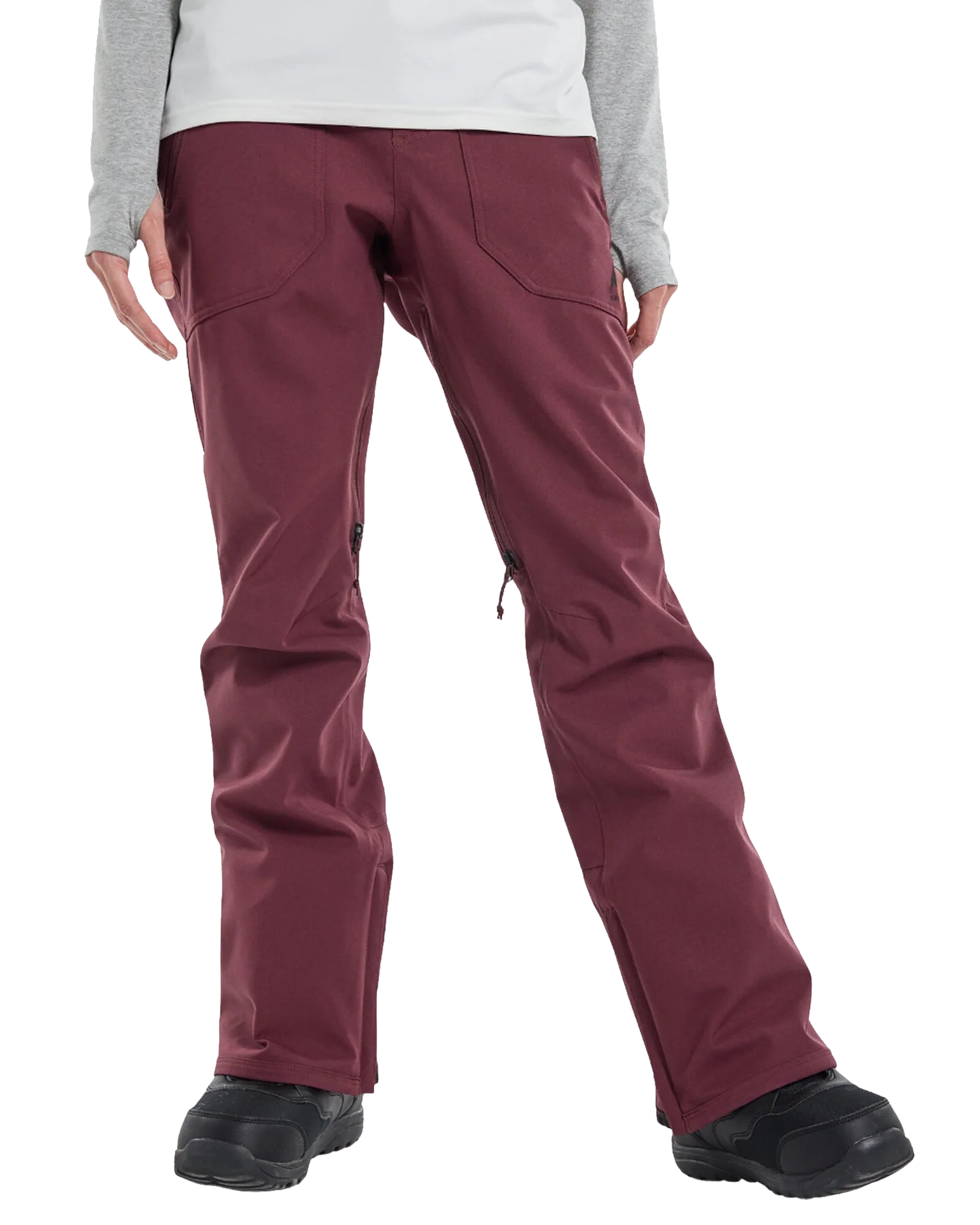 Burton Women's Vida Stretch 2L Snow Pants - Almandine - Image 2