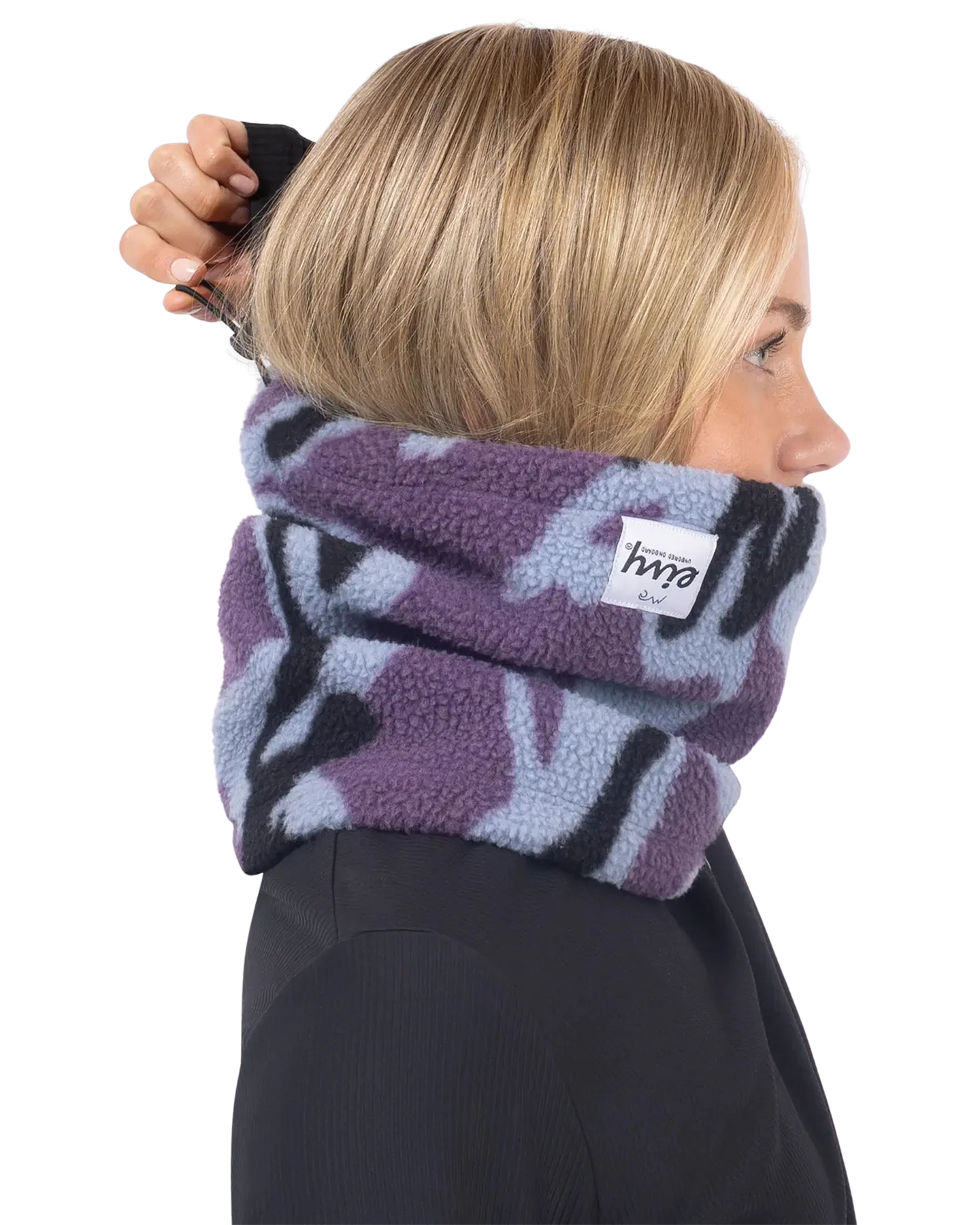 Eivy Women's Colder Beanie Neckwarmer - Purple Stray - Image 3
