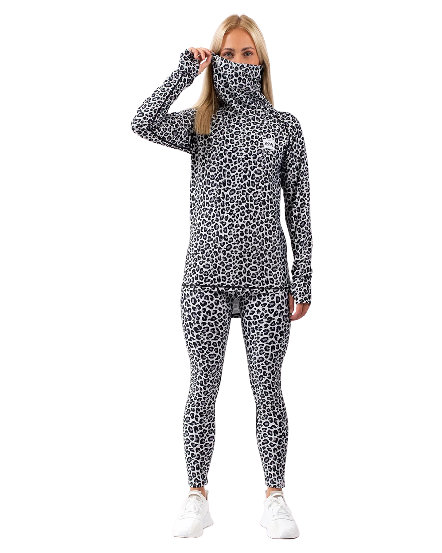 Eivy Women's Icecold Gaiter Top - Snow Leopard - Image 5