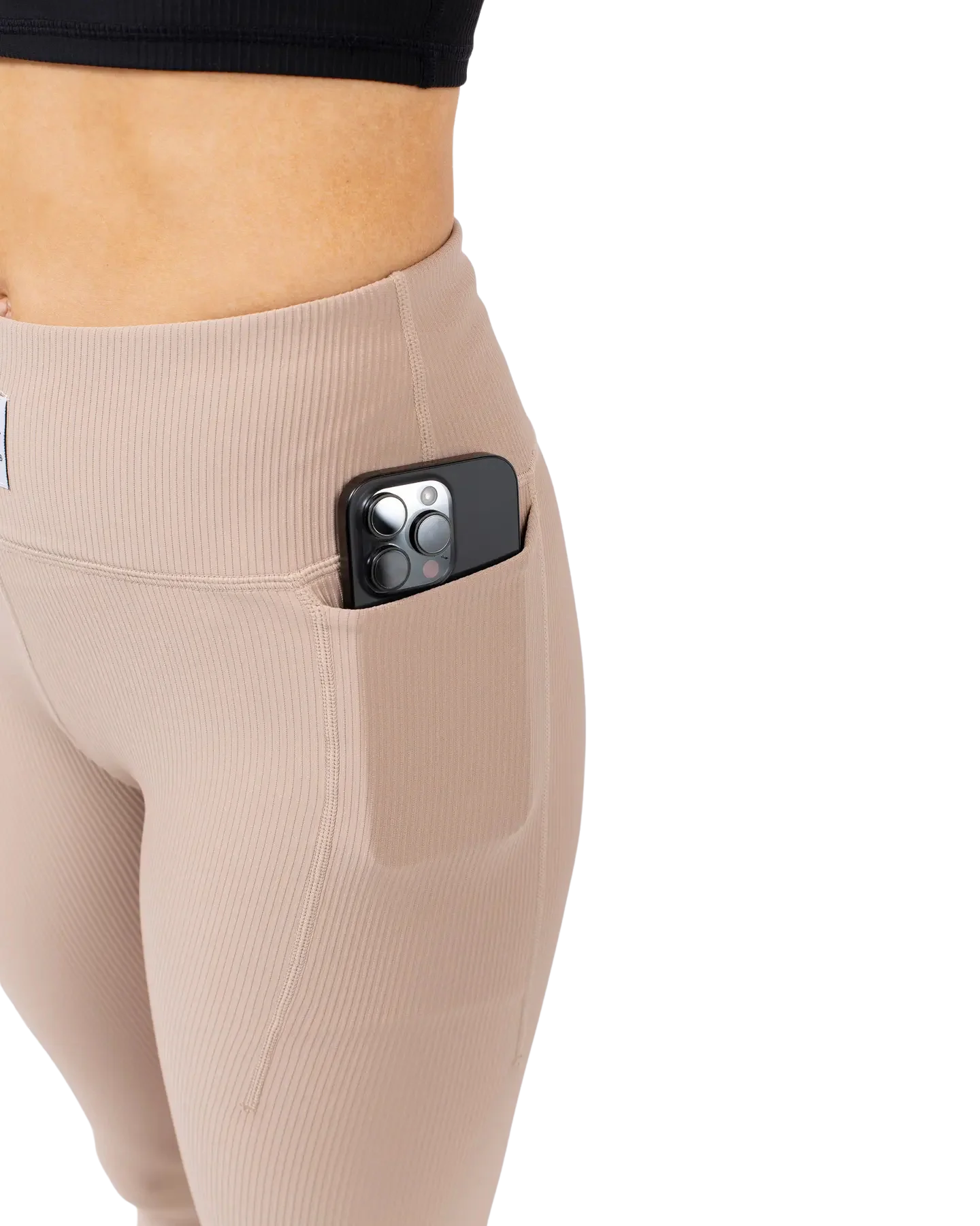 Eivy Women's Pocket Rib Tights - Sand - Image 6