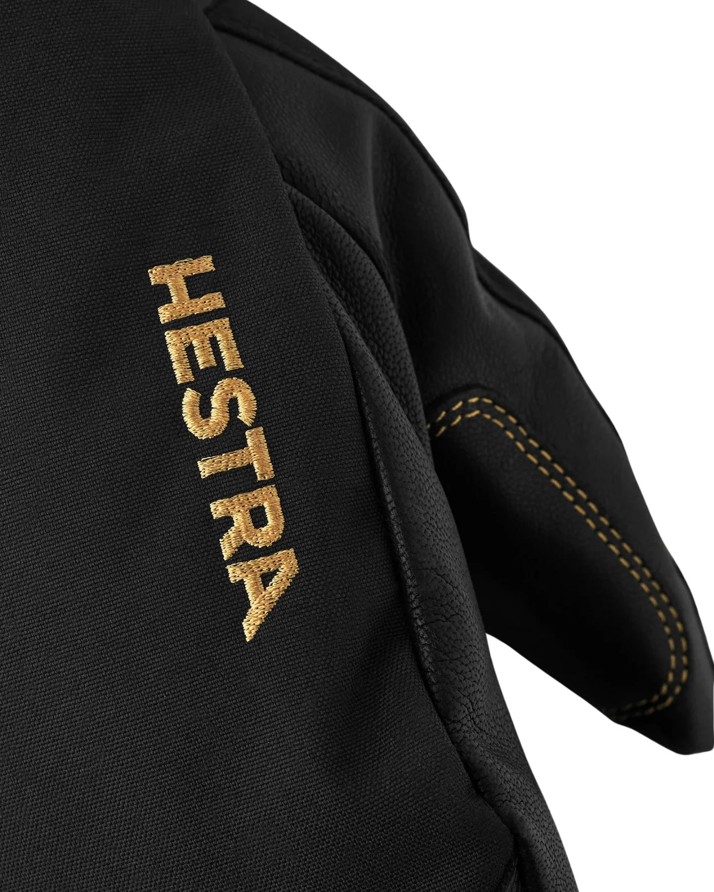 Hestra Army Leather Gore-Tex Mitt - Black / Black - Image 5