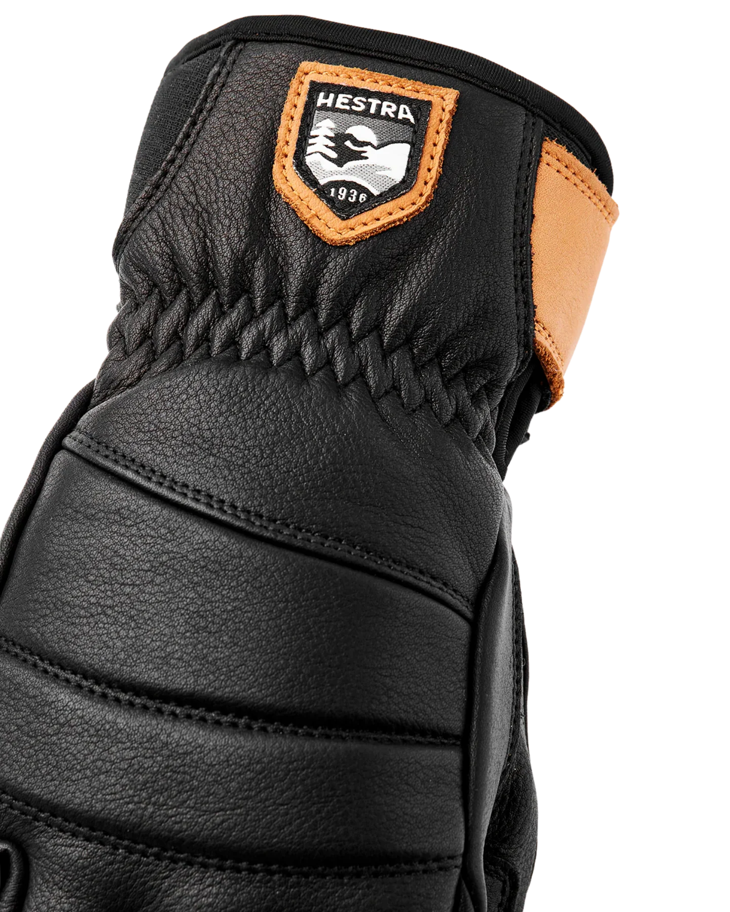 Hestra Women's Leather Fall Line 5 Finger - Black - Image 4