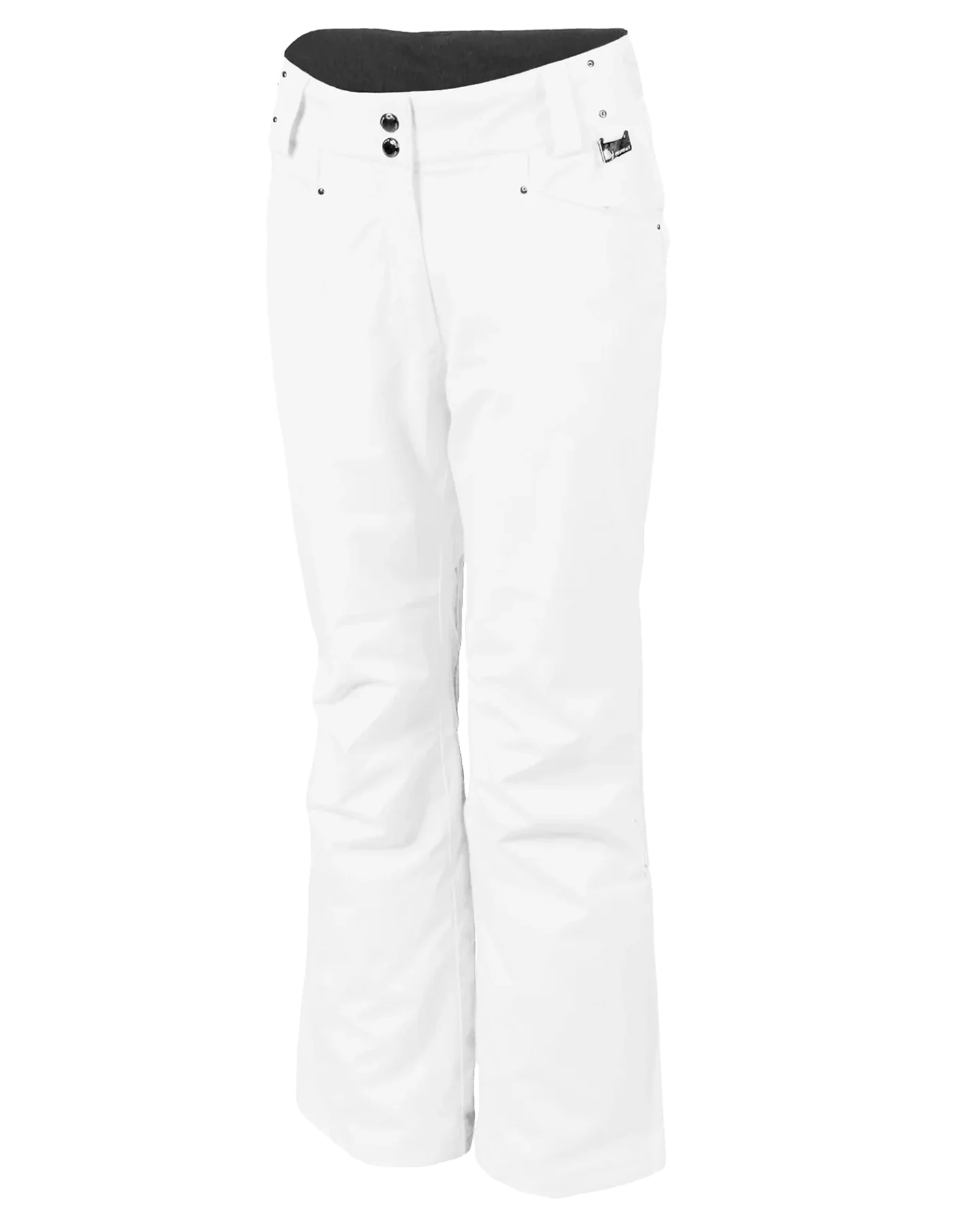 Karbon Pearl II Short Diamond Tech Women's Snow Pants - Arctic White