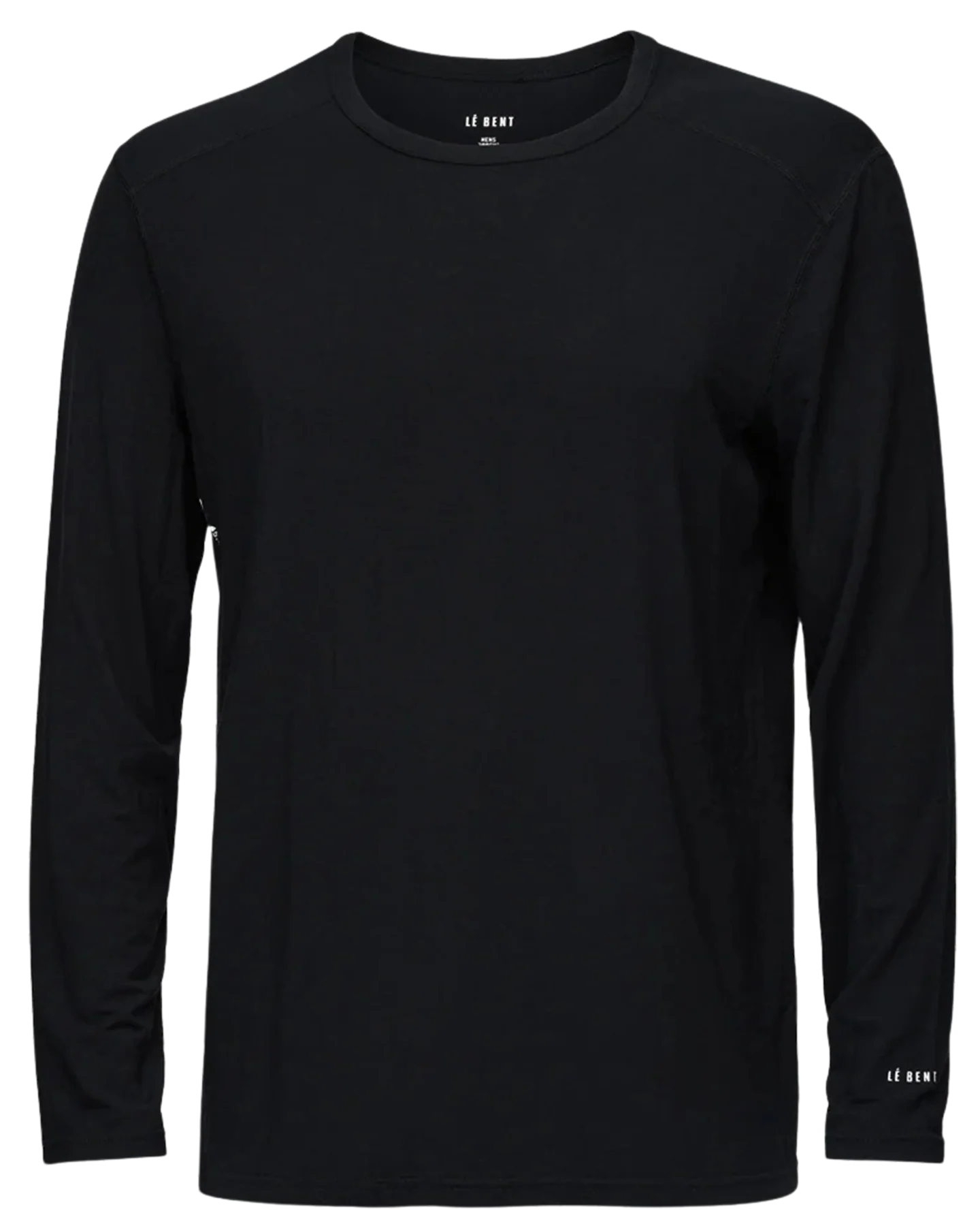 Le Bent Men's Core Midweight Crew - Black