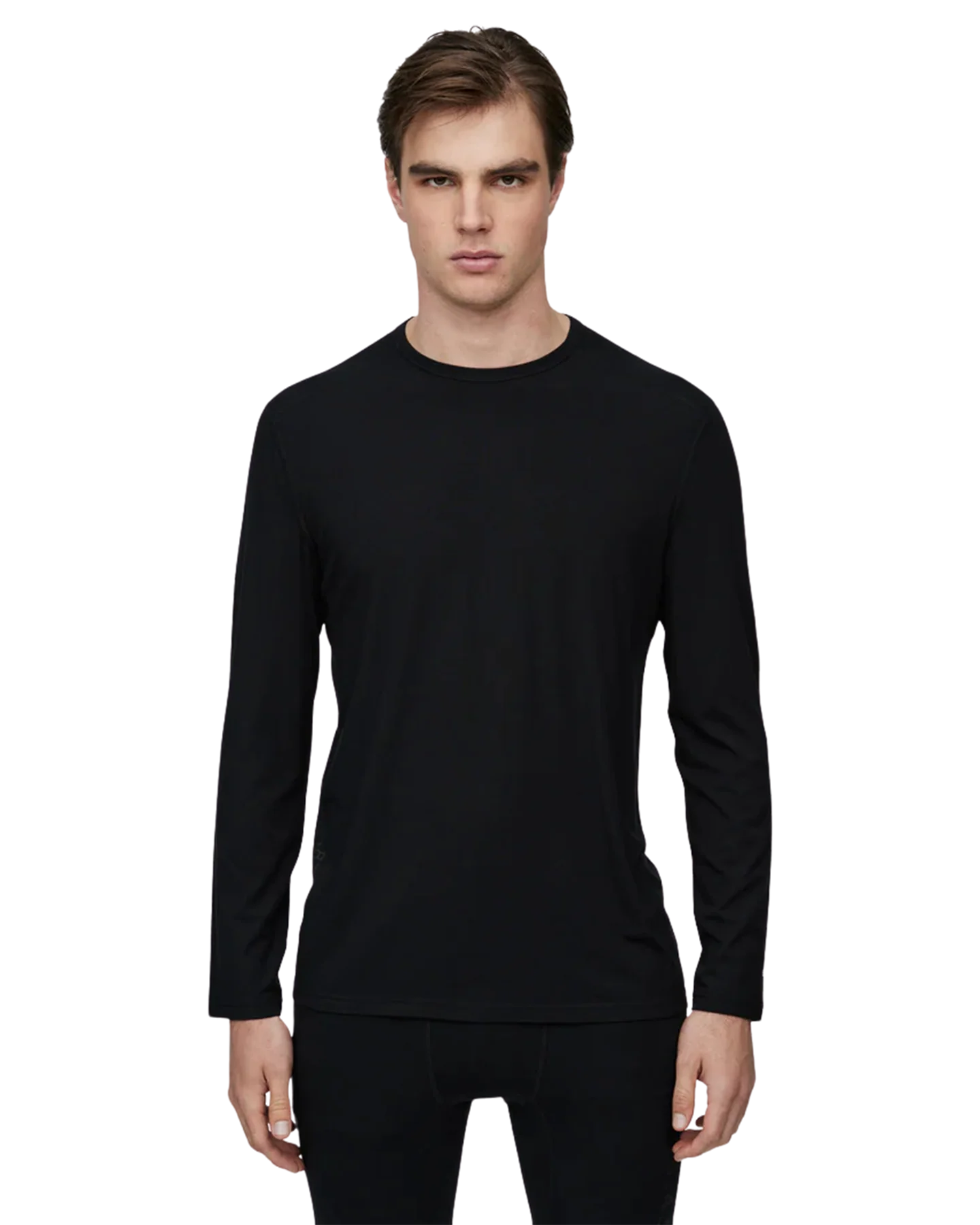 Le Bent Men's Core Midweight Crew - Black - Image 2