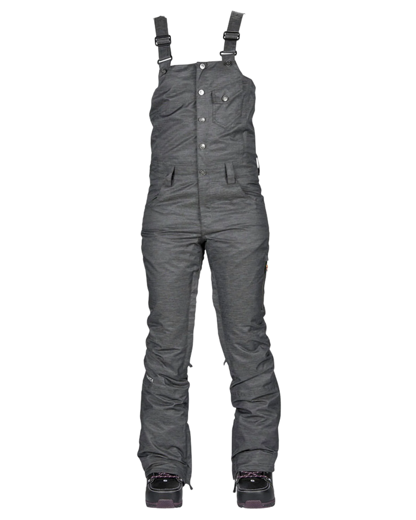 Nikita Women's Evergreen Denim Bib - Black