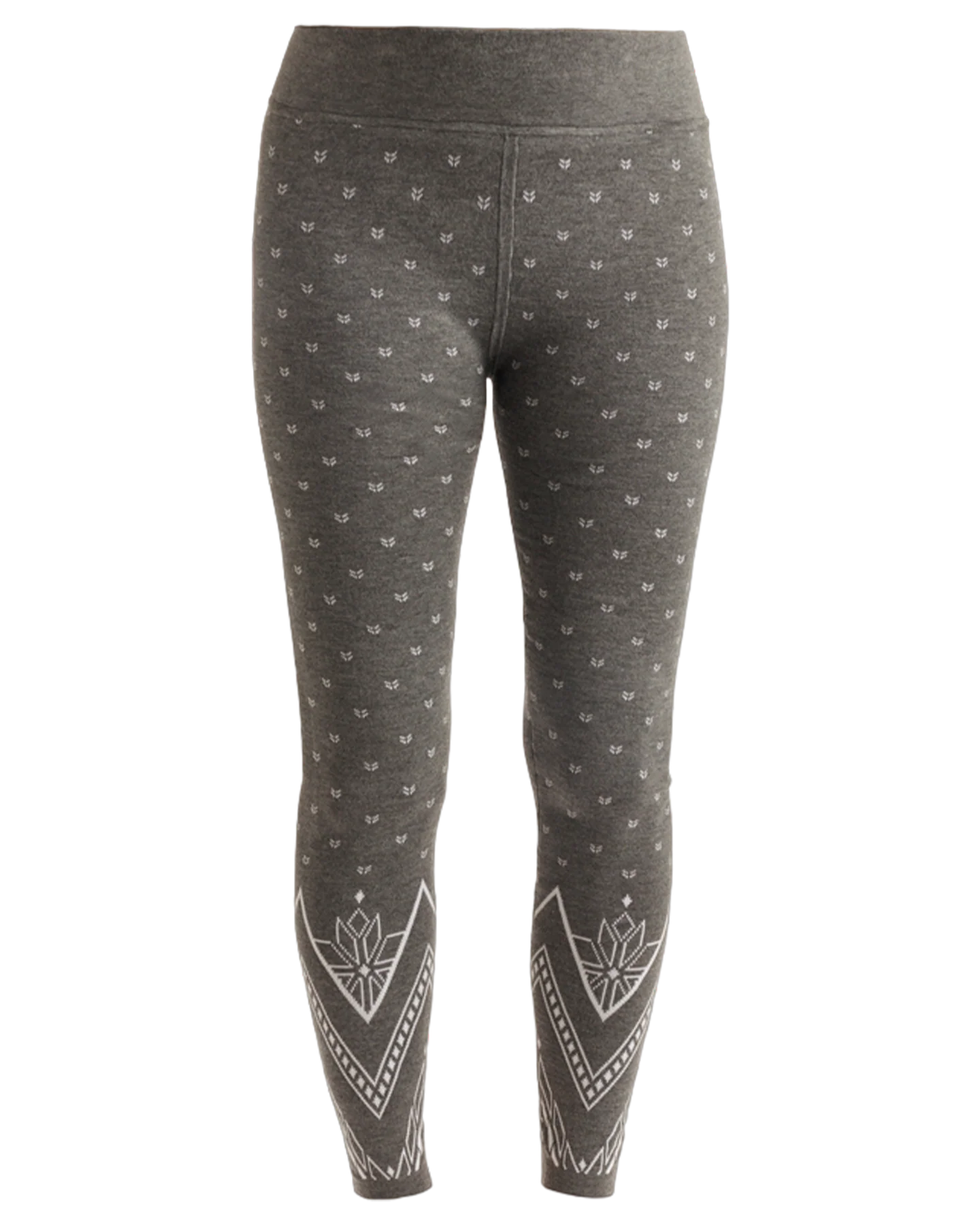 Nils Annamarie Women's Base Layer Knit Bottom - Graphite/Heather White