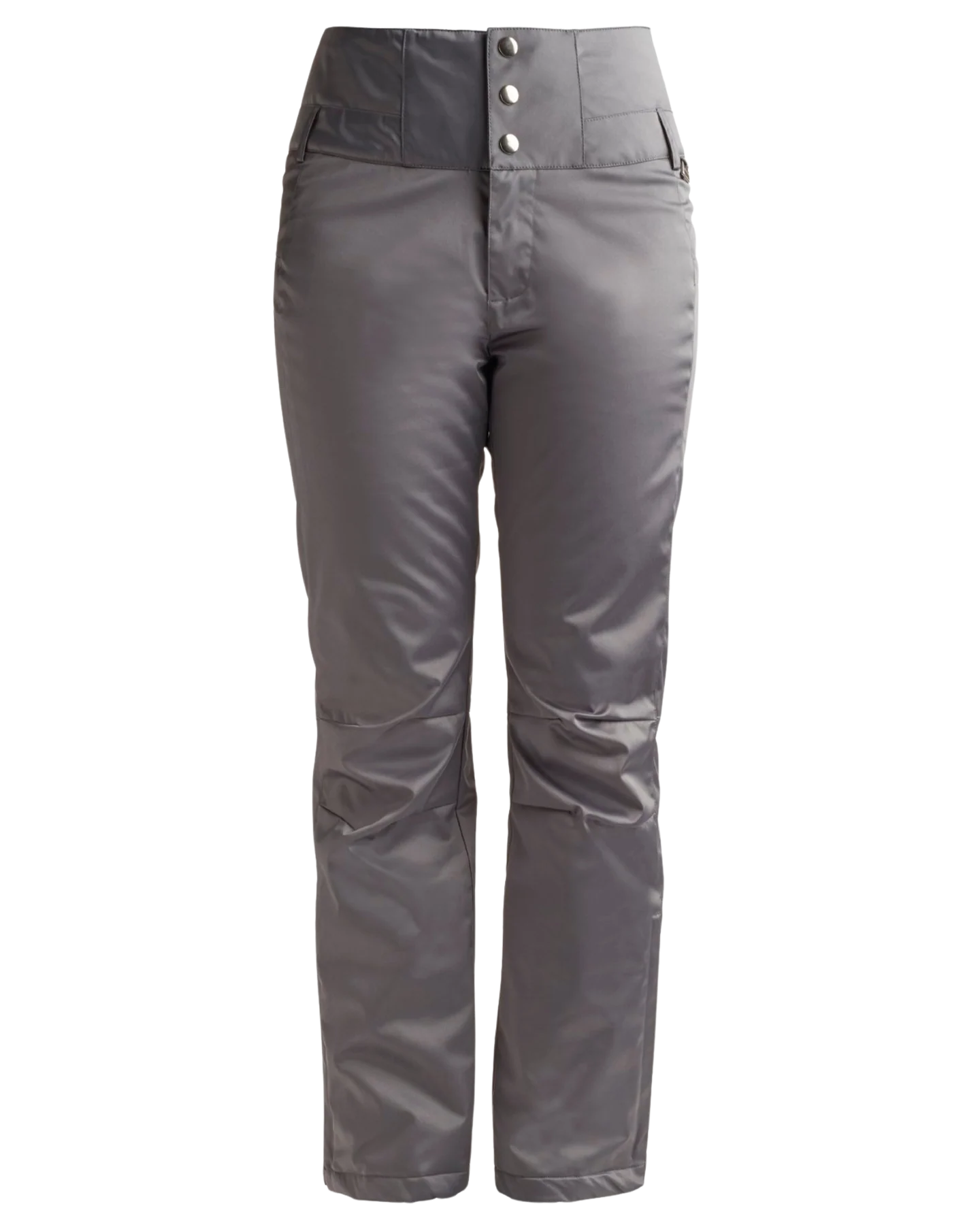 Nils Women's Palisades Metallic High Waisted Snow Pants - Graphite