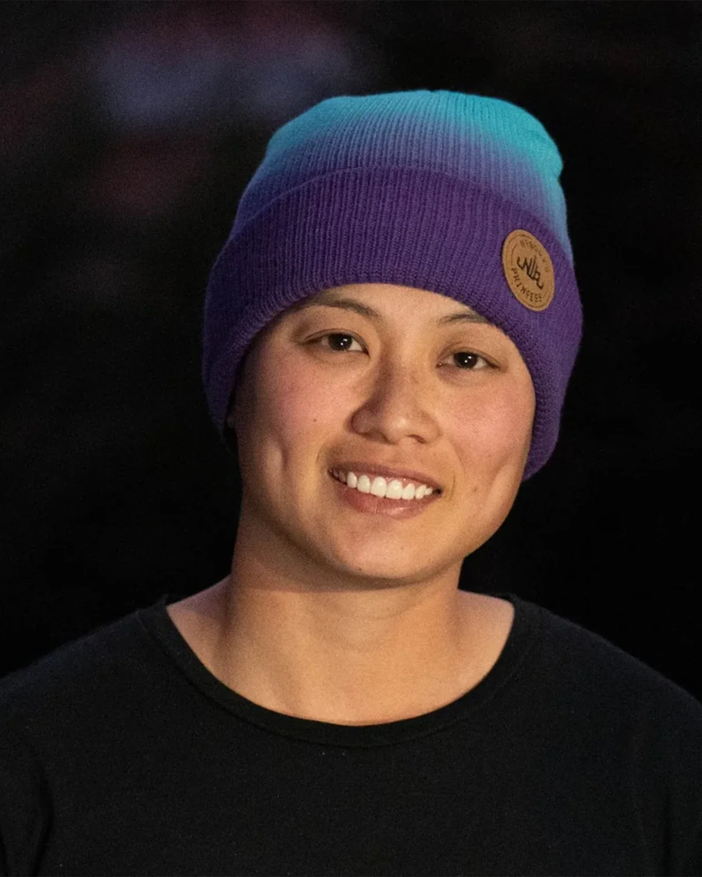 Nobody's Princess Purple Ombre Beanie - Purple Ombre - Image 2