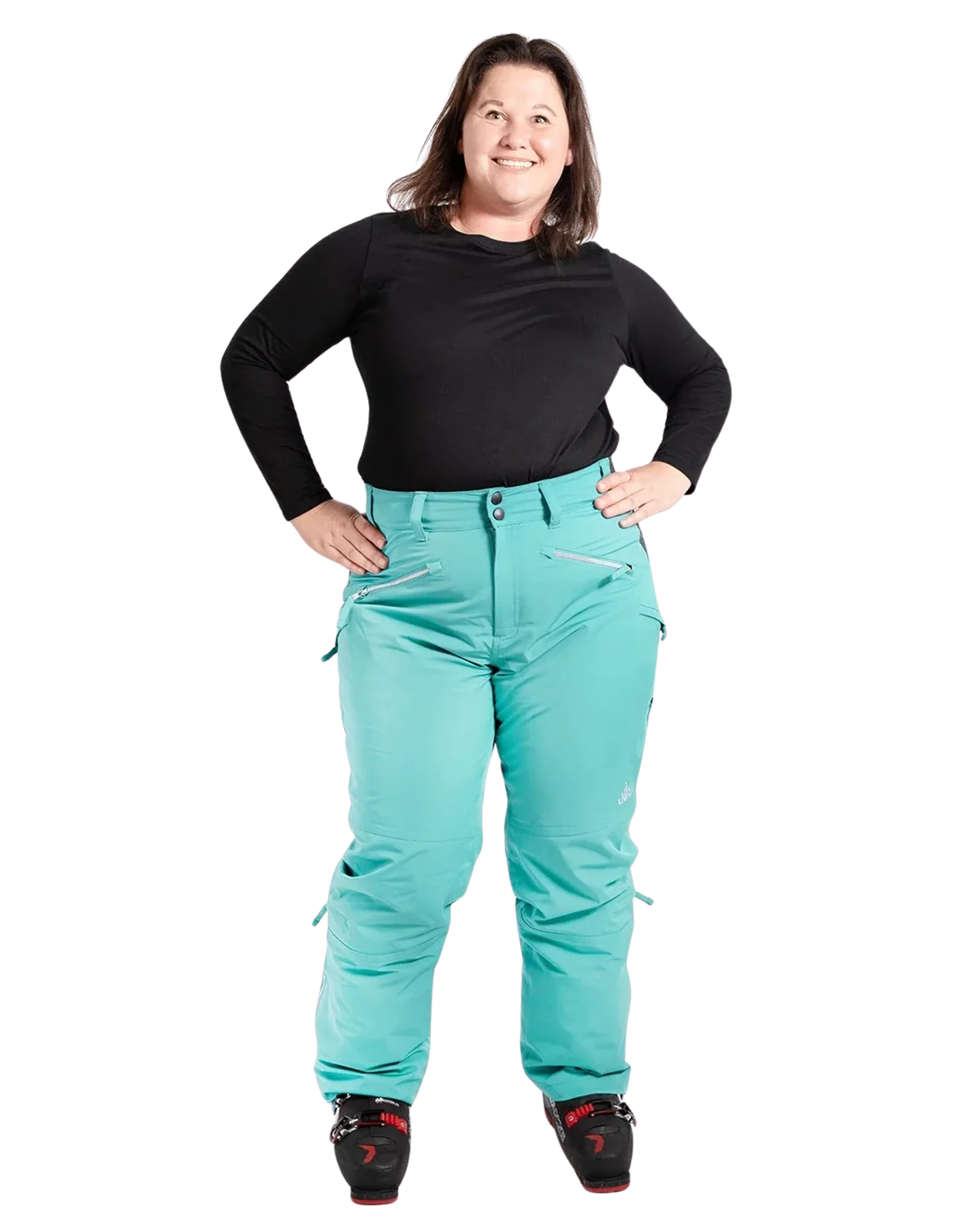 Nobody's Princess Zali Women's (Short) Snow Pant - Aqua - Image 2