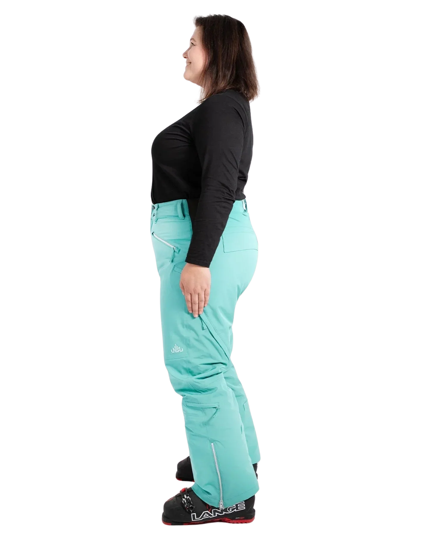 Nobody's Princess Zali Women's (Short) Snow Pant - Aqua - Image 3