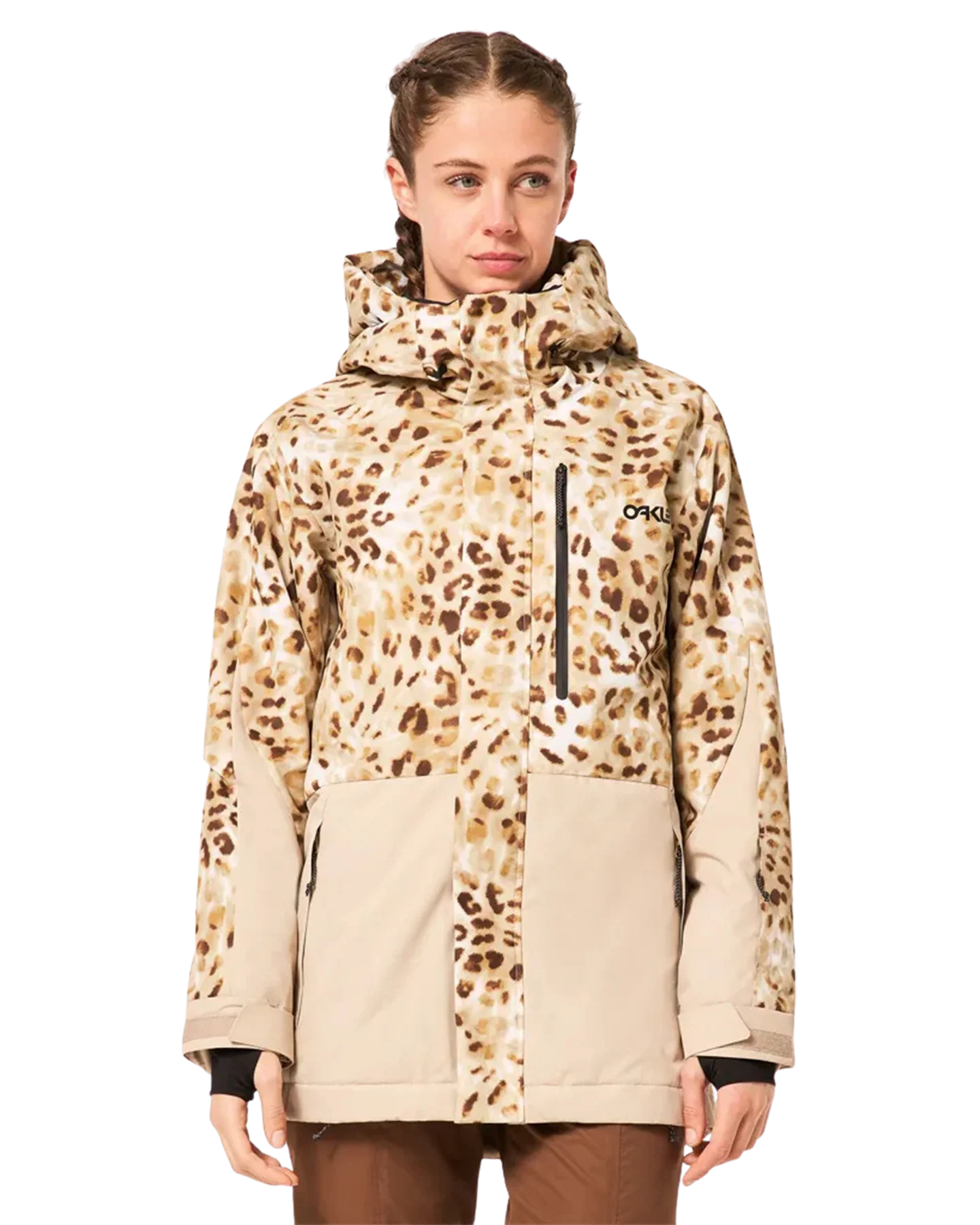 Oakley Women's Tnp Tbt Insulated Jacket - Cheeta Td Print - Image 4