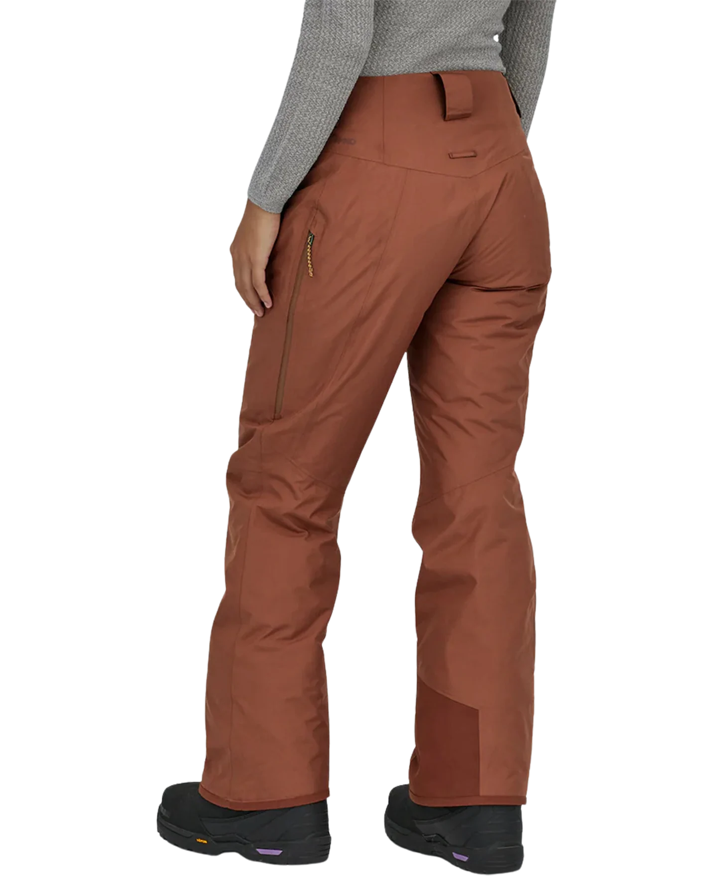 Patagonia Women's Insulated Powder Town Pants - Reg - Burl Red - Image 3