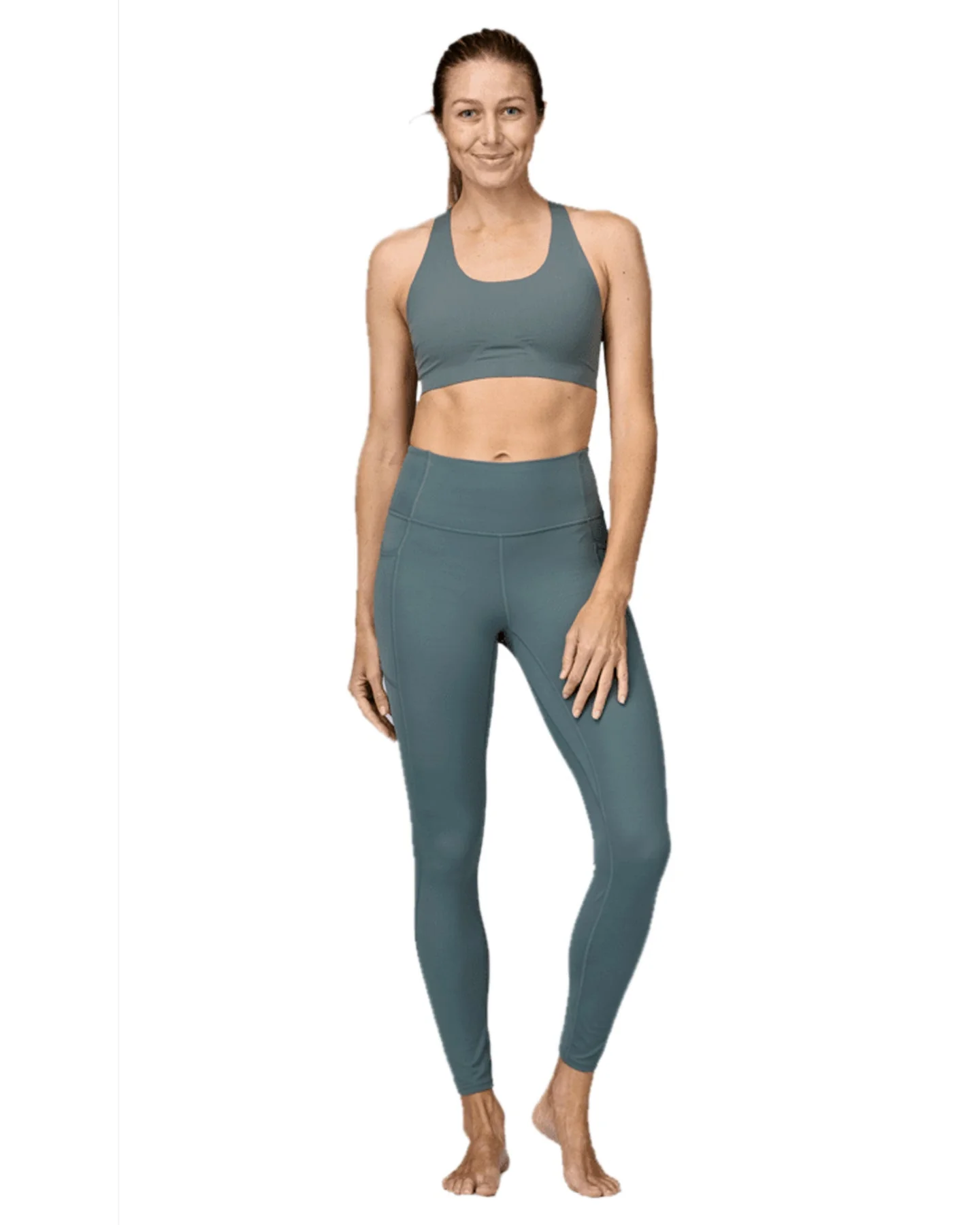 Patagonia Live Simply Women's Bra - Nouveau Green - Image 4