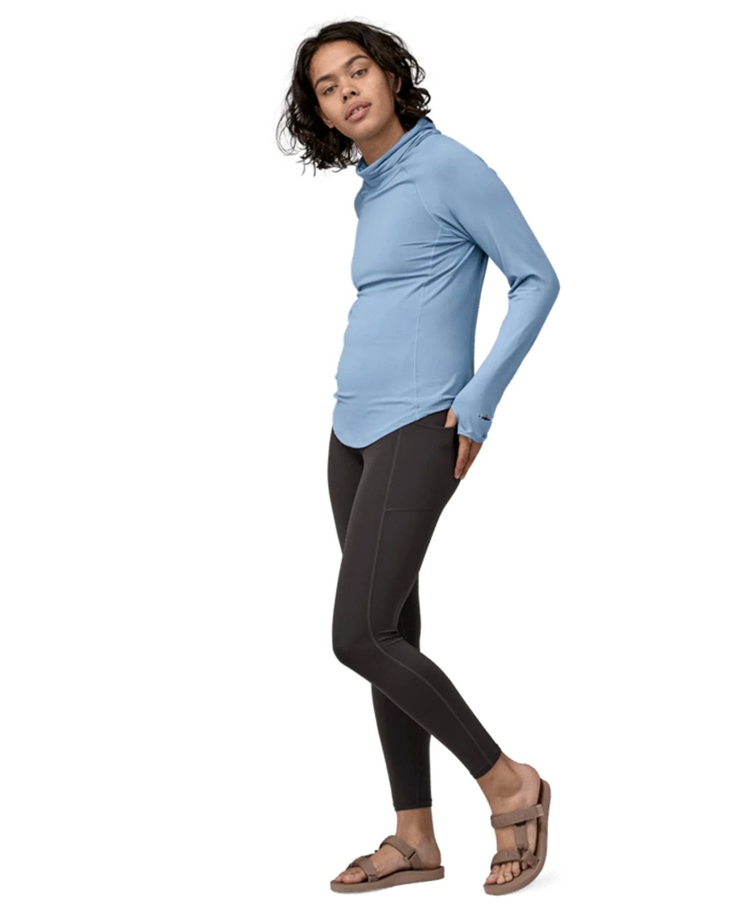 Patagonia Maipo 7/8 Women's Stash Tights - Black - Image 3