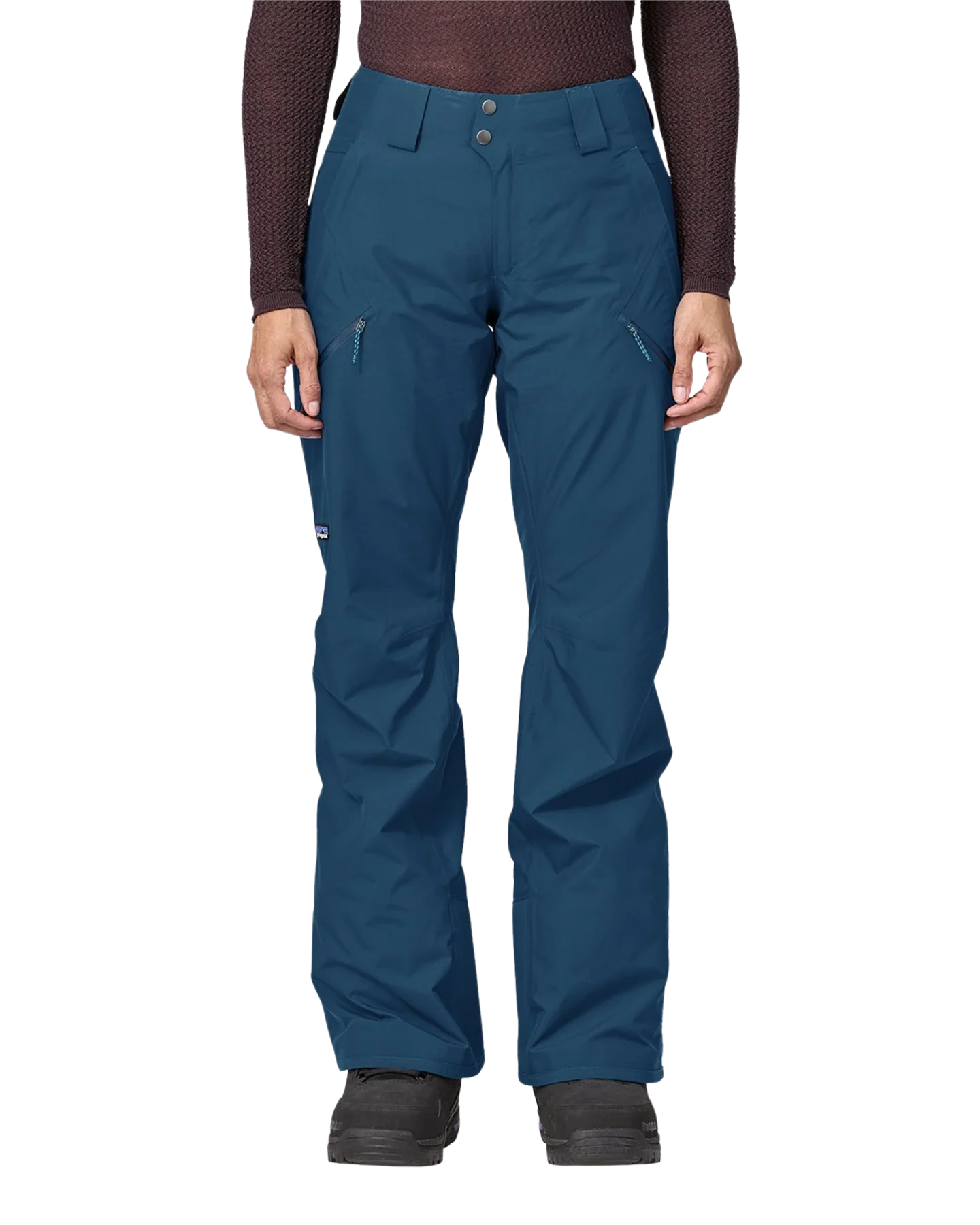 Patagonia Women's Powder Town Pants - Lagom Blue - Image 2