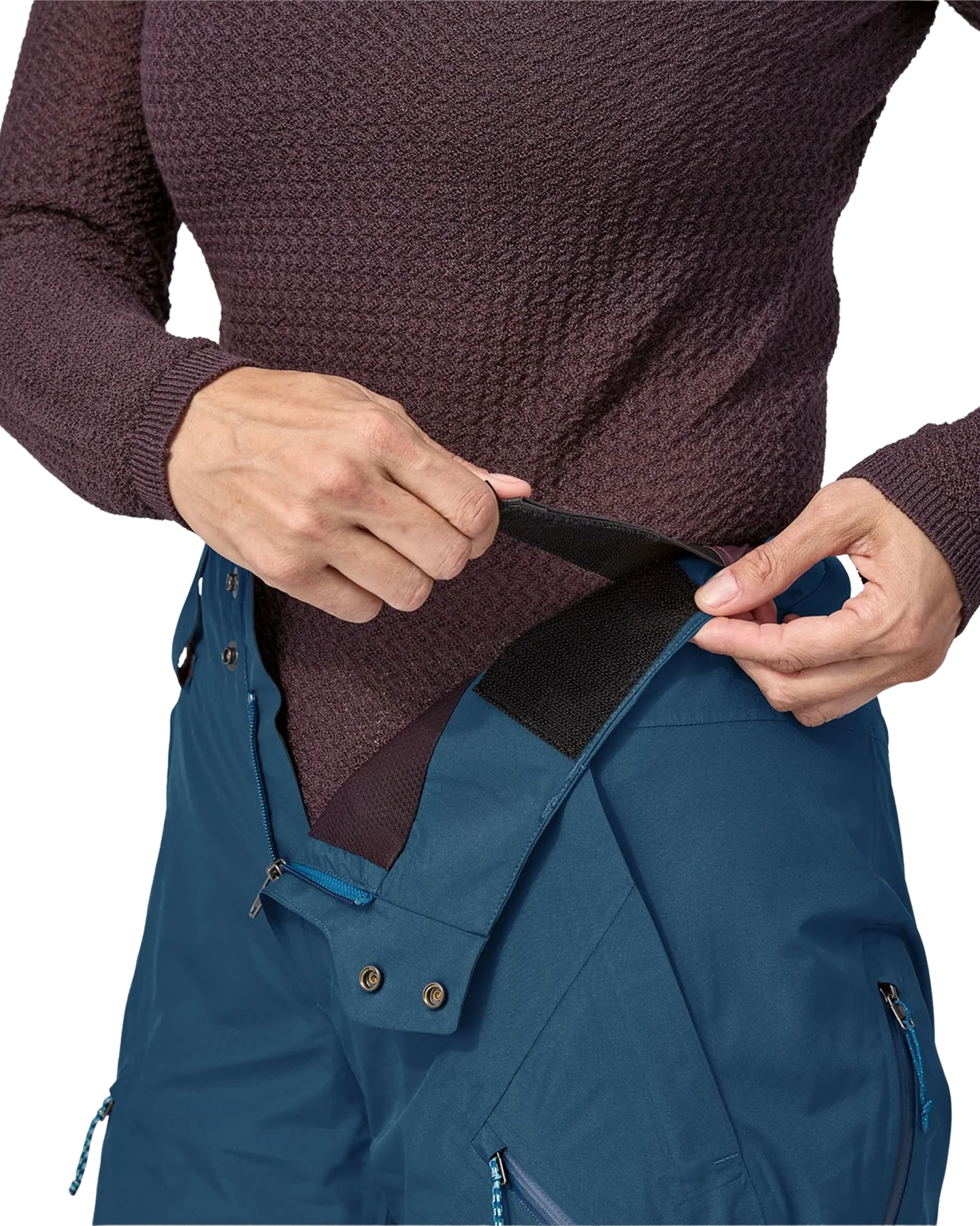 Patagonia Women's Powder Town Pants - Lagom Blue - Image 5