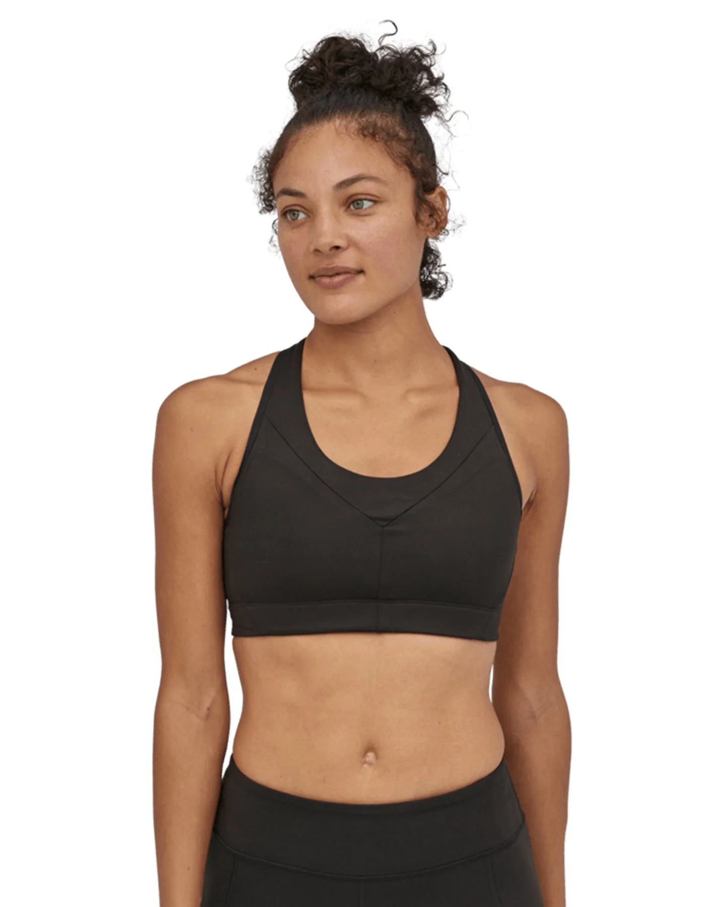 Patagonia Wild Trails Women's Sports Bra - Black - Image 2