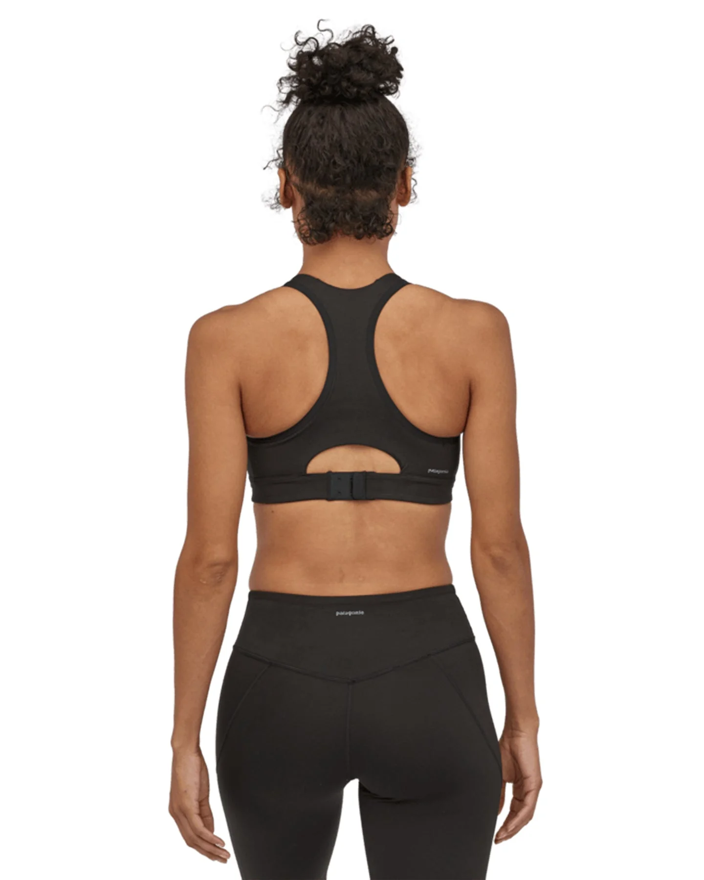 Patagonia Wild Trails Women's Sports Bra - Black - Image 3