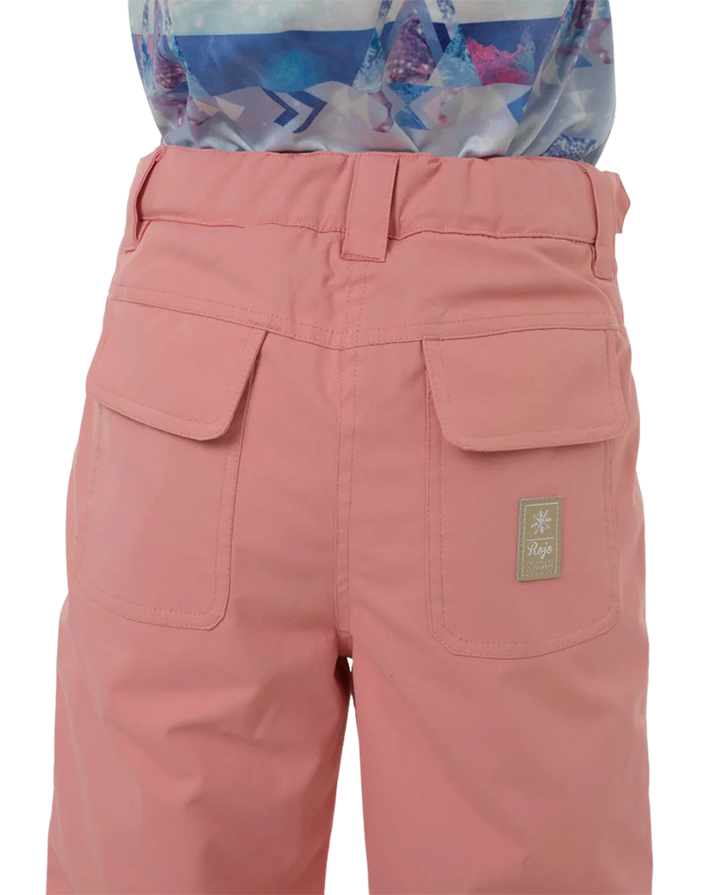 Rojo BF4EVA Girl's Snow Pant - Pink Icing - Image 9