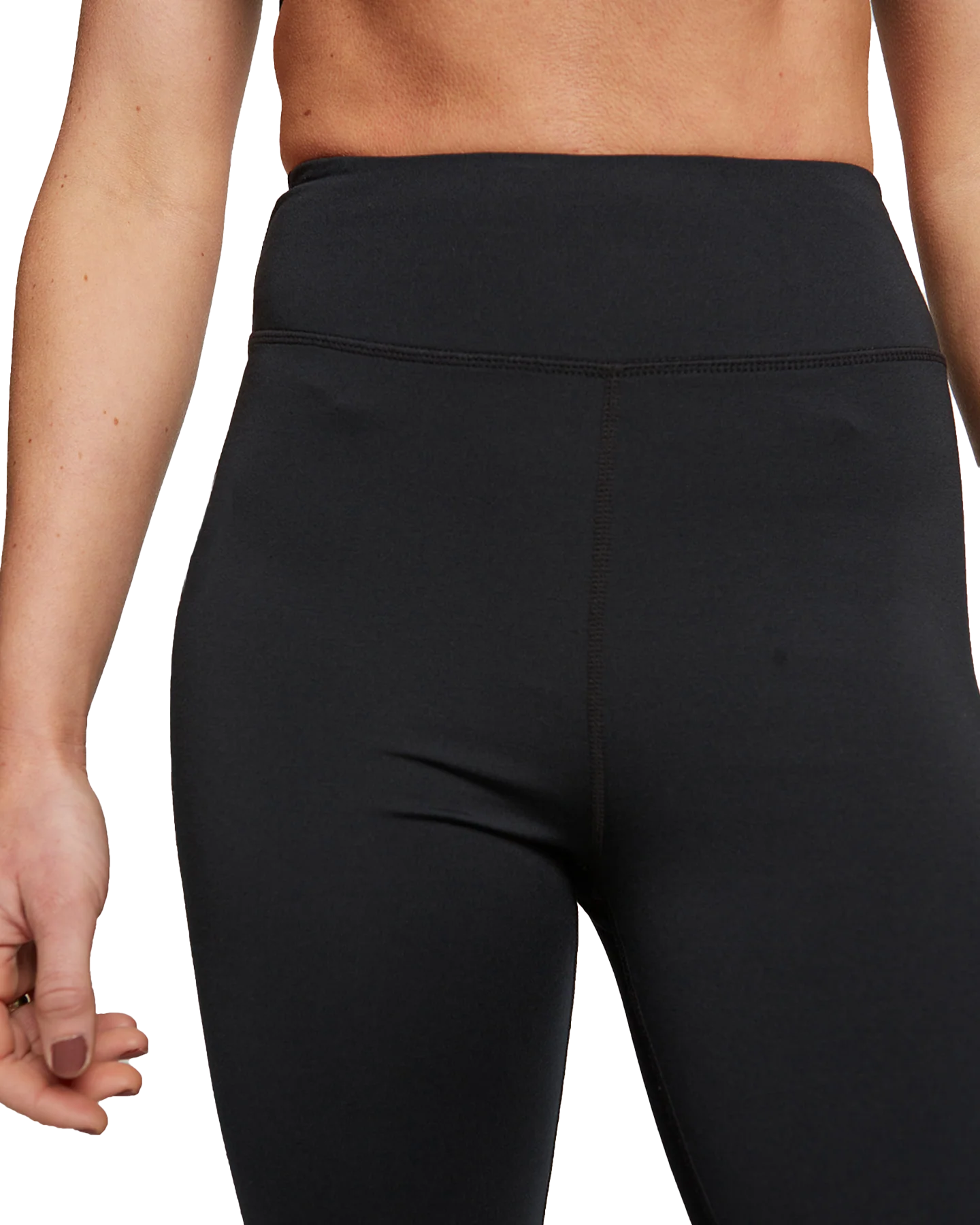 Rojo Tranquility Park (Plus Size) 7/8 Women's Thermal Pants - True Black - Image 6