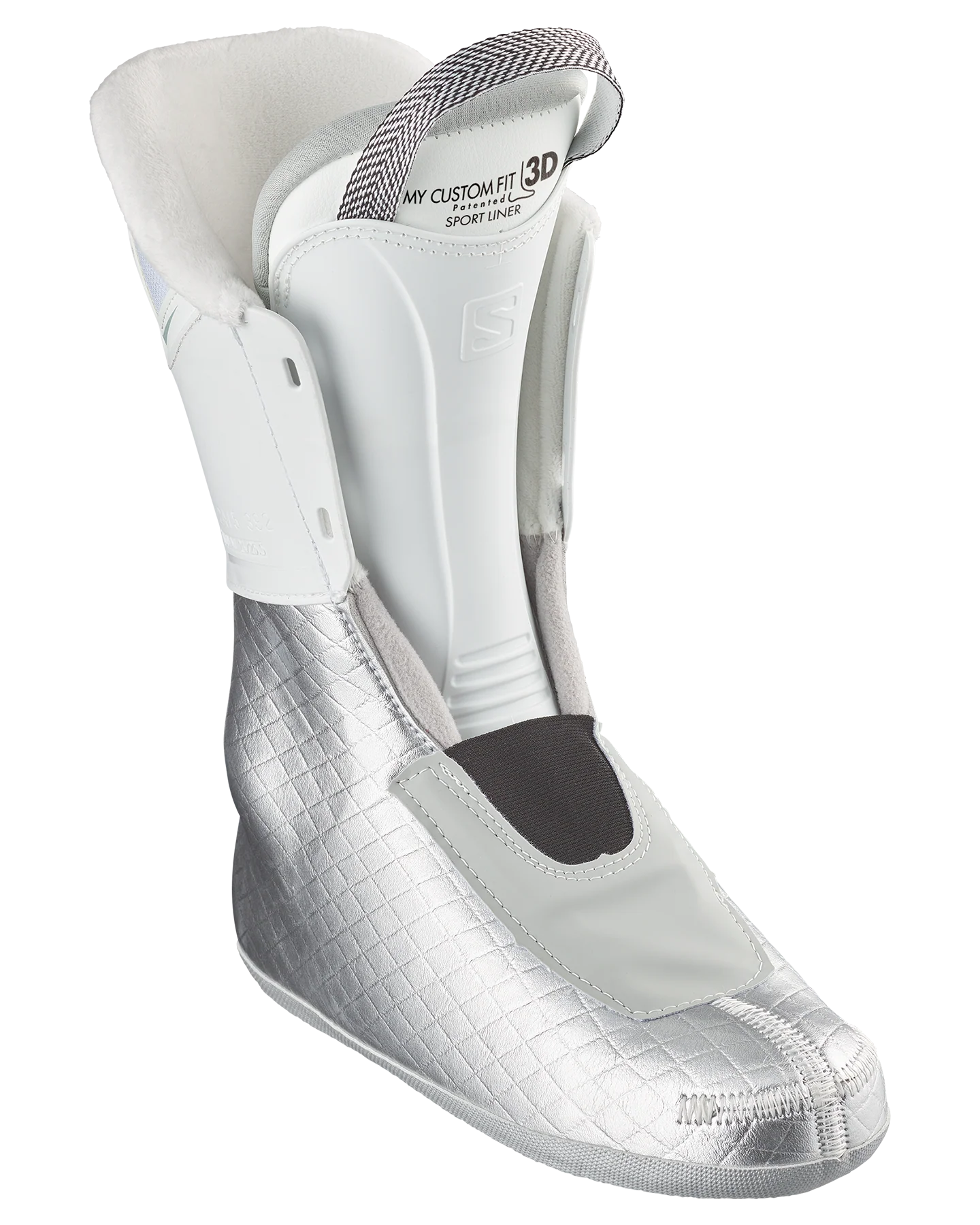 Salomon S/Pro Mv 80 Cs Women's Snow Boots - Black/White Moss/Silver Metallic - Image 5