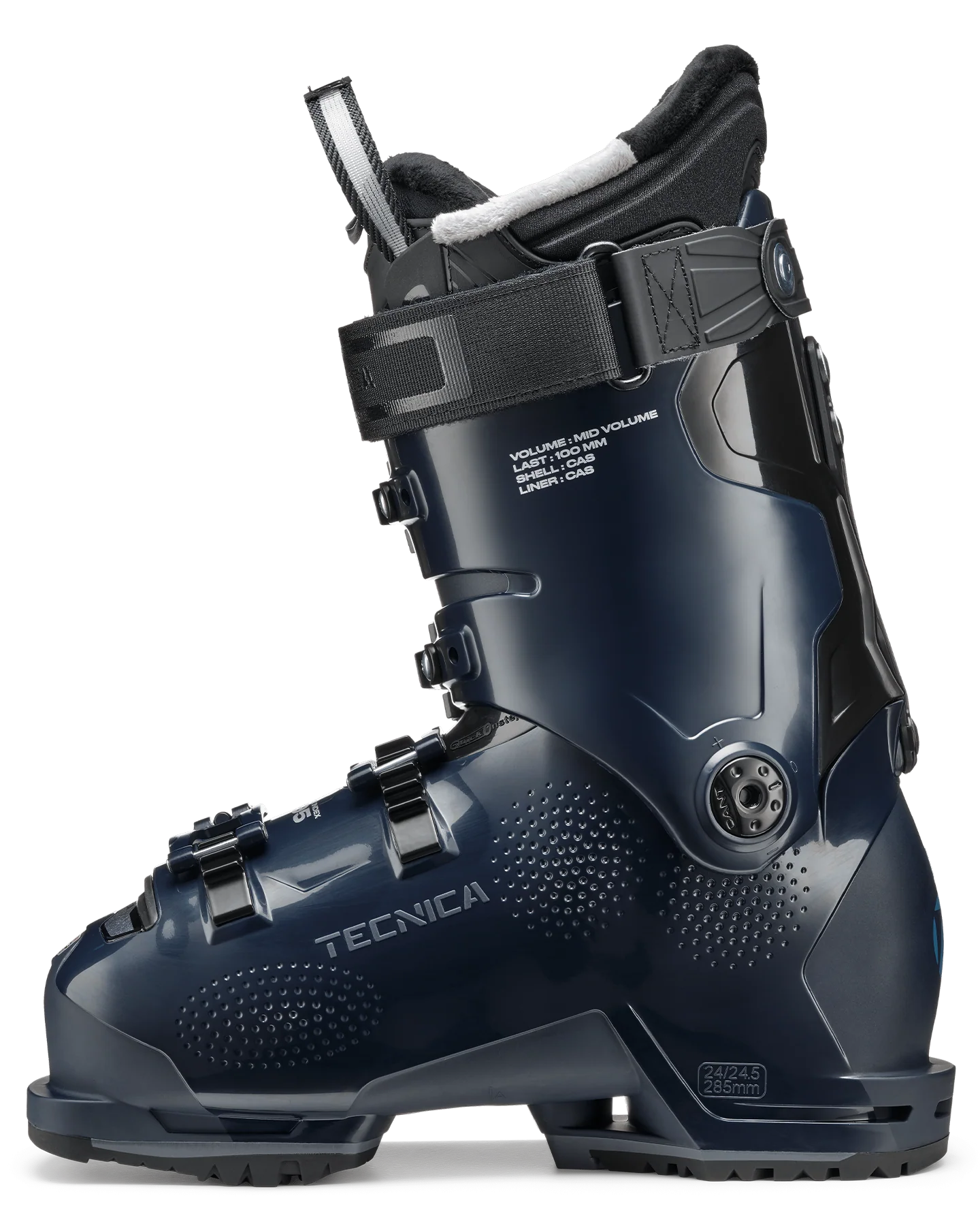Tecnica Mach1 MV 95 Women's Td GW Snow Ski Boots - Ink Blue - Image 3