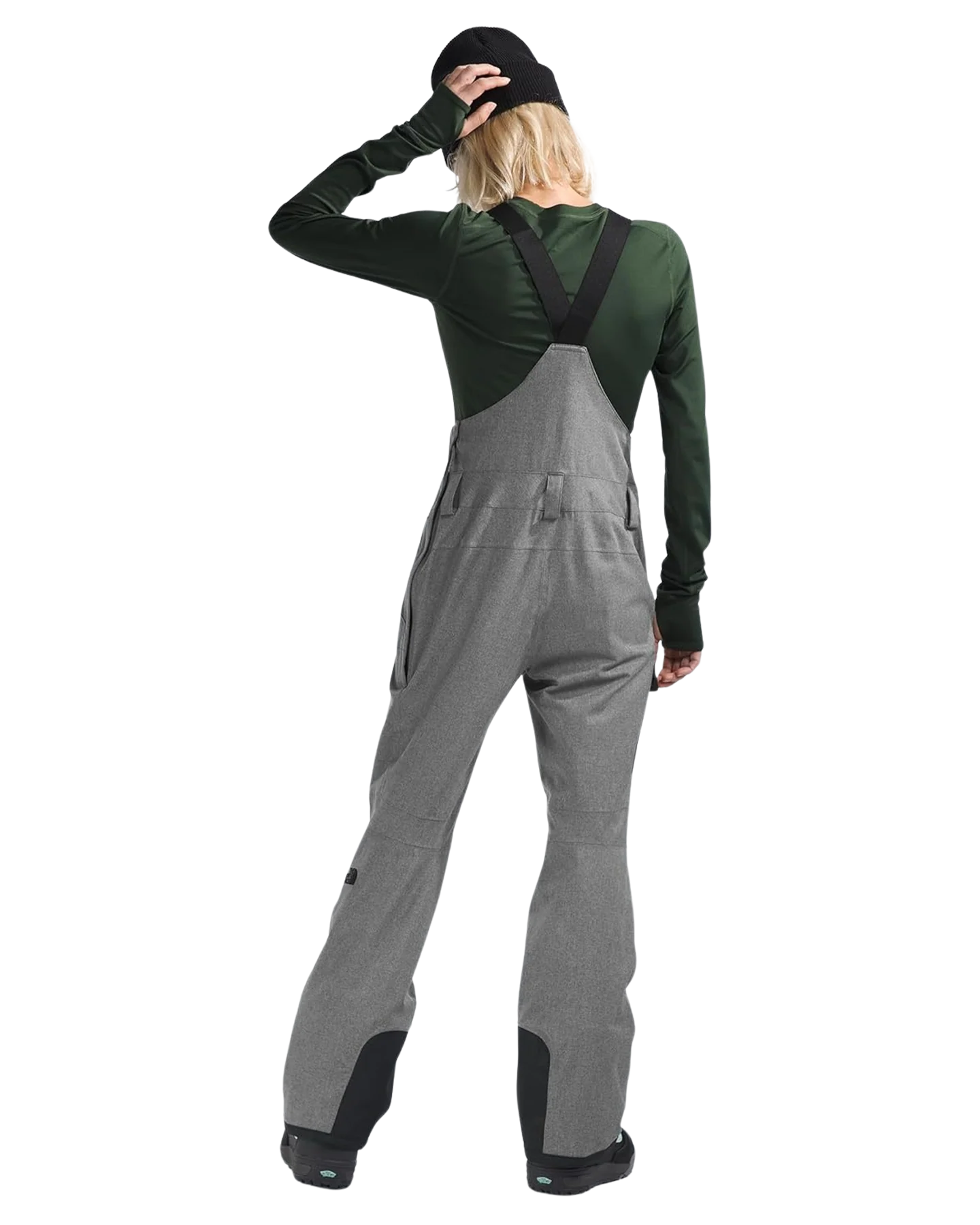 The North Face Women's Freedom Bib - TNF Grey Heather - Image 3
