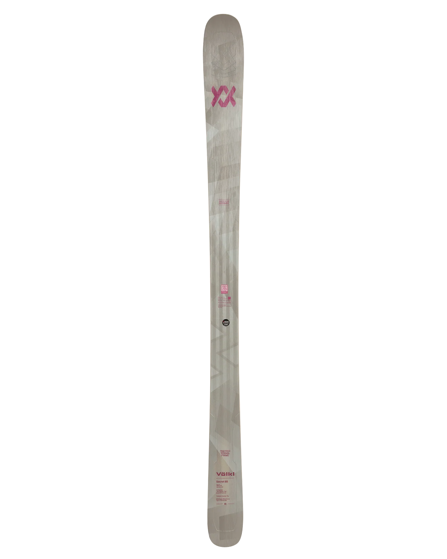 Volkl Secret 88 Flat Snow Skis - (Size 149) - Image 3